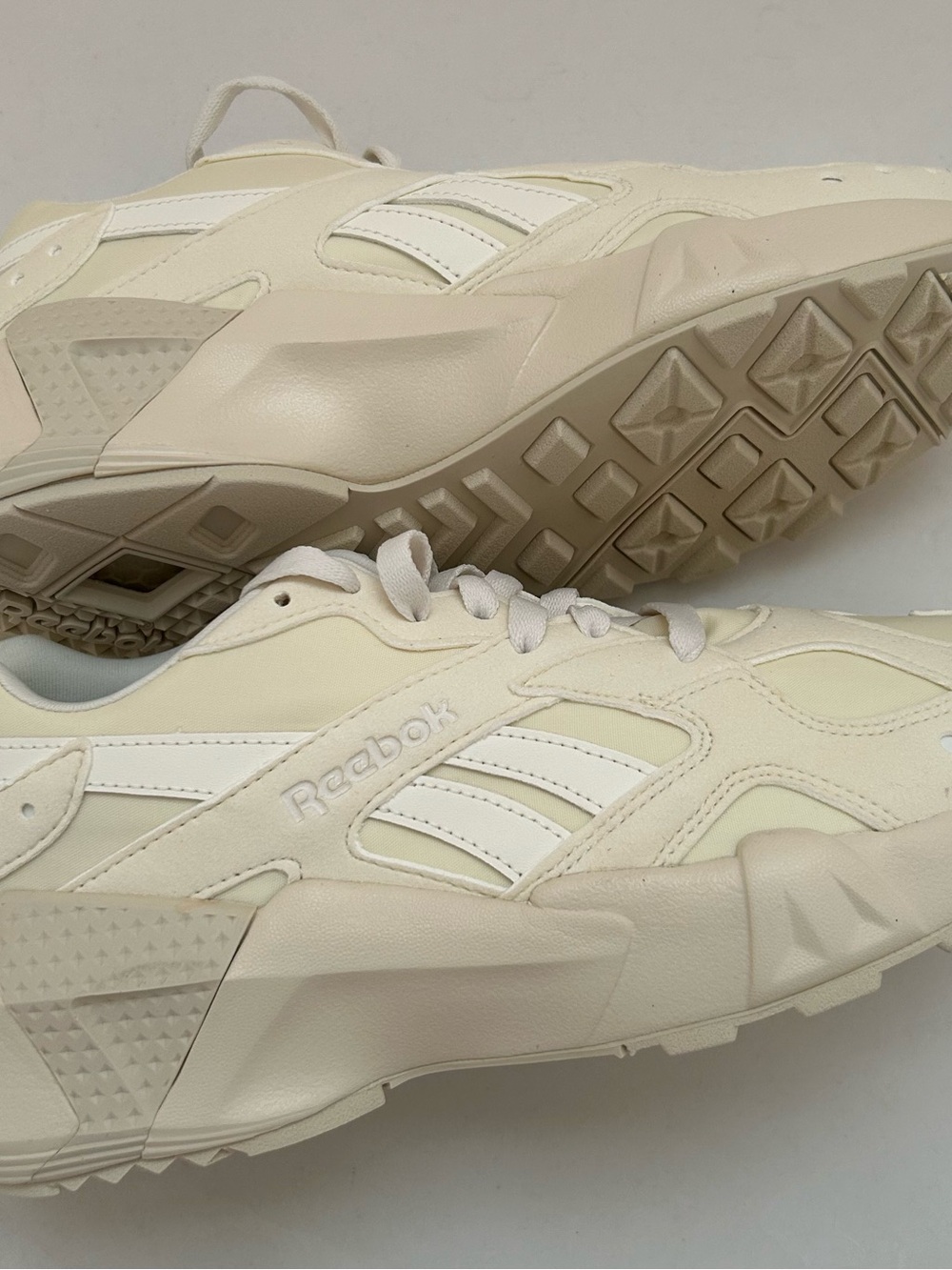 Reebok Women's Aztrek Double 93 Low-Profile Cream